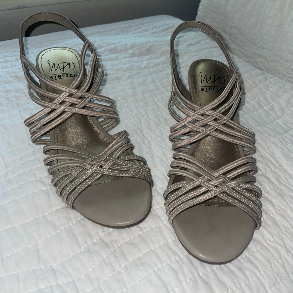 Impo Emberly 2” kitten heel sandals